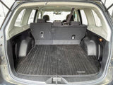 Luggage space of Subaru Forester – spacious rear cargo area for rental SUV in Hokkaido