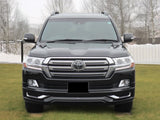 Toyota Land Cruiser front view – rugged and reliable luxury SUV rental in Hokkaido for outdoor adventures
