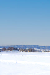 Beautiful winter view of a private Hokkaido villa stay, a must-see snowy escape in Japan