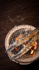 Hokkaido villa private dining with grilled fish sanma must-try best autumn food in Japan