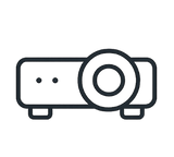 Private villa with projector