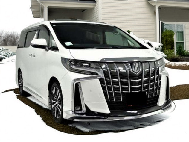 Toyota Alphard 30 (latest model) rental in Hokkaido – best luxury minivan for large families visiting Japan