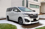 Toyota Vellfire rental in Hokkaido – premium minivan for group travel, perfect for Japan winter trips