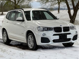 BMW X3 luxury SUV front view – premium rental car in Hokkaido for executive travelers