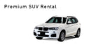 Premium 4WD SUV rental BMW X3 in Hokkaido Japan, ideal for winter driving and family road trips from Sapporo to Niseko and Furano.