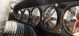 Interior dashboard of a luxury rental car in Hokkaido Japan, highlighting premium features for road trips from Sapporo to Niseko and Furano.